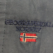 Manteau Imperméable Geographical Norway Bleu Marine Taille S (12 ans) Parka 🧥