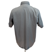 Chemise Carhartt L Grise Ripstop Manches Courtes Brodée 2 Poches stretch