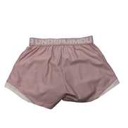 Short Under Armour Rose Pâle Coupe Large - Femme Taille XS