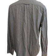 EDDIE BAUER Flanelle Grise XL Classique EE VINTAGE 100% Coton | 323S