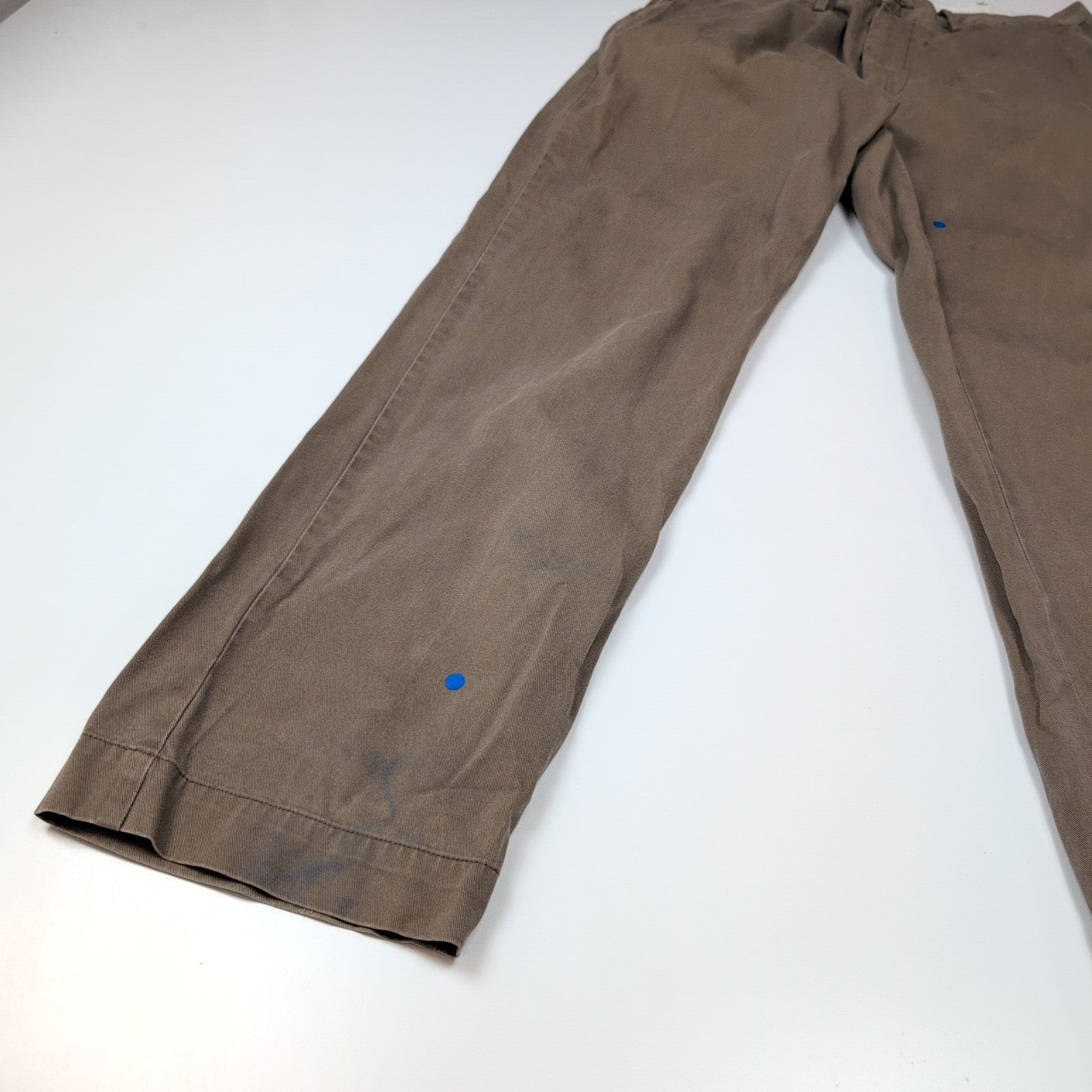 Pantalon Chino Polo Ralph Lauren W34 L32 Marron 100% Coton