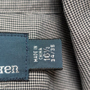 Chemise Polo Ralph Lauren  Estate Shirt XL Carreaux Gris Col Classique Sans Logo