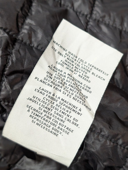 Blouson Veste Levis Homme S Laine Épaisse Matelassée Capuche Noire 4 Poches