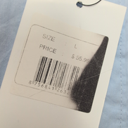 Chemise Todd Shelton L Neuve Étiquette Slim Fit 100% Coton Bleu Unie
