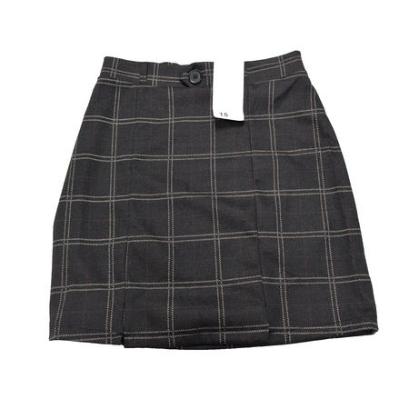 Mini Jupe Femme XS Terranova Noire Stretch Neuve avec Étiquette
