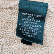 Gilet Lauren Ralph Lauren femme S beige coton torsadé dentelle cardigan