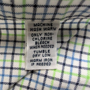 Chemise Ralph Lauren L Classic Fit Carreaux Bleu Vert Oxford Button Down Shirt