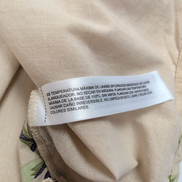Chemise Hawaïenne Denim & Flower Beige Ananas Coton Modal Taille S