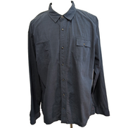 Chemise Levi's bleu marine foncé 100% coton Taille XXL manches longues