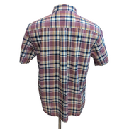 Chemise Patagonia L Bordeaux Carreaux Coton Organique Poche Homme