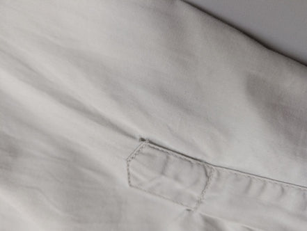 CHEMISE LEVI'S Coton Blanc Cassé Crème L/G Homme Vintage Poche
