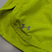 Short Under Armour HeatGear Run Jaune Fluo - Femme Taille S