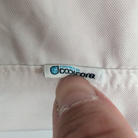Chemise Harley-Davidson L Blanche Coolcore Manches Courtes Logo Brodé