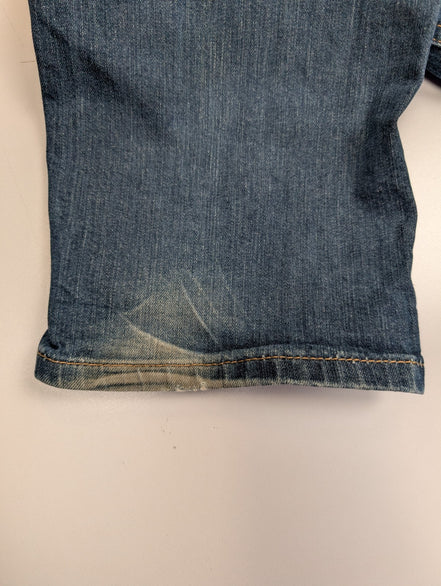 Jean Levi's 541 Homme Vintage Bleu Foncé W38 L34 Denim Stretch Pantalon Chic
