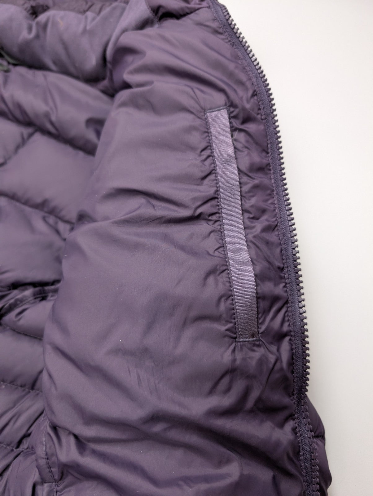 Doudoune Longue The North Face 550 Plumes Violet Foncé - Taille XS