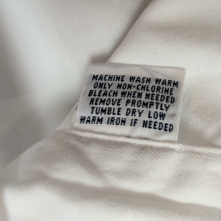 Chemisier Polo Ralph Lauren Taille S Blanc Logo Bleu Marine Manches longues