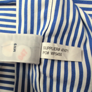 Chemise Ralph Lauren XL Bleue Rayures Custom Fit Button Down Shirt