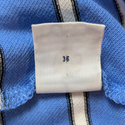 Polo manches courtes Polo Golf Ralph Lauren XL bleu rayures coton Pima