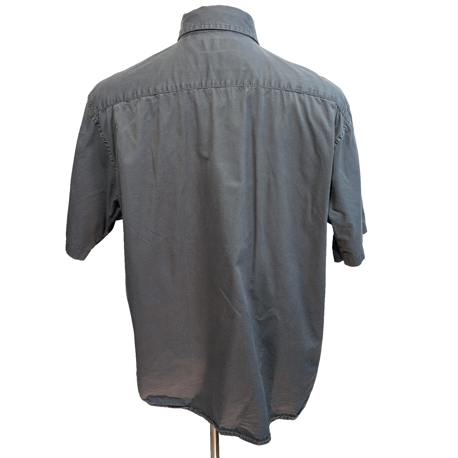 Chemise Wrangler Gris Anthracite Manches Courtes Taille XL 2 poches