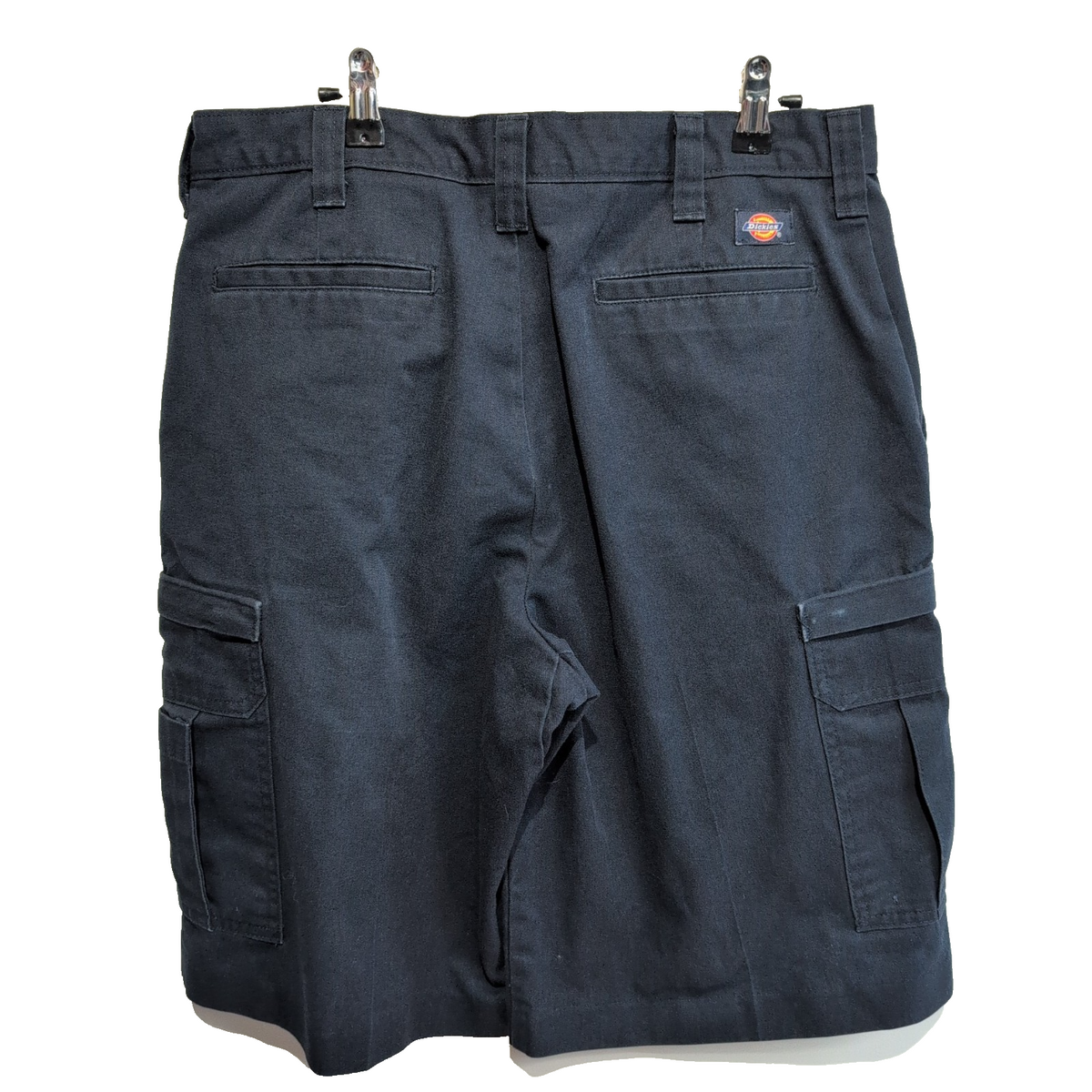 Short Dickies Cargo Bleu Marine Homme W34 Multi Poches Coupe Droite TBE