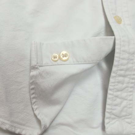 Chemise Ralph Lauren Enfant XL 18-20 Blanche Logo Blanc Button Down Shirt