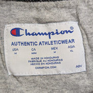 ➜ Sweat Col Rond Champion Vintage - Grand Logo Brodé - Gris - Taille M