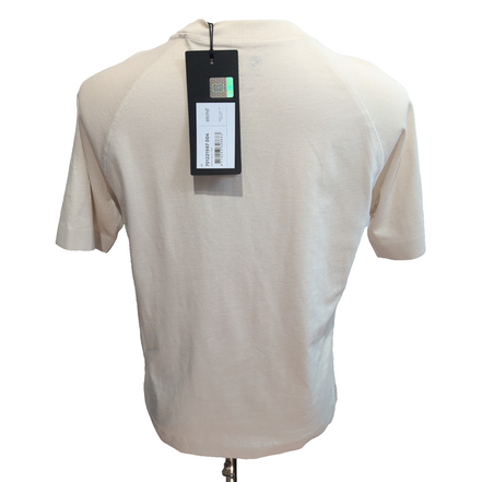 T-shirt BMW Motorsport Taille M Crème Poche Logo Gaufré Neuf Étiquette