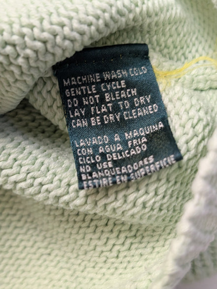 Pull Lauren Ralph Lauren femme 1X XL XXL coton rayures vert menthe blanc