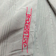 Chemise Hawaïenne Bamboo Cay L Kaki Brodée Modal Made in Korea