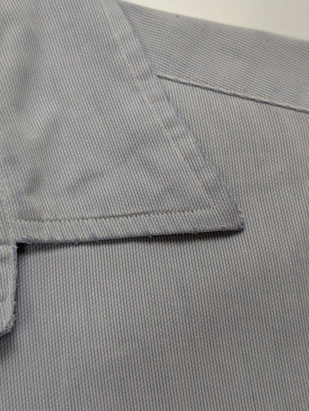 Chemise Polo Ralph Lauren Shirt Andrew M L Rayée Bleu Coton Col Classique