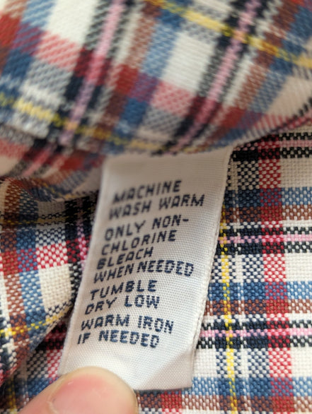 Chemise Ralph Lauren Rouge et bleu à carreaux Taille M - Excellent état