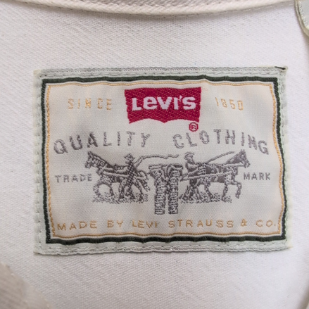 Levi's Chemise Denim Blanche Vintage Red Tab 100% Coton Homme Taille M