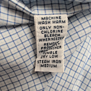 Chemise Ralph Lauren Yarmouth XL Bleu Carreaux Made in Hong Kong Logo Marine