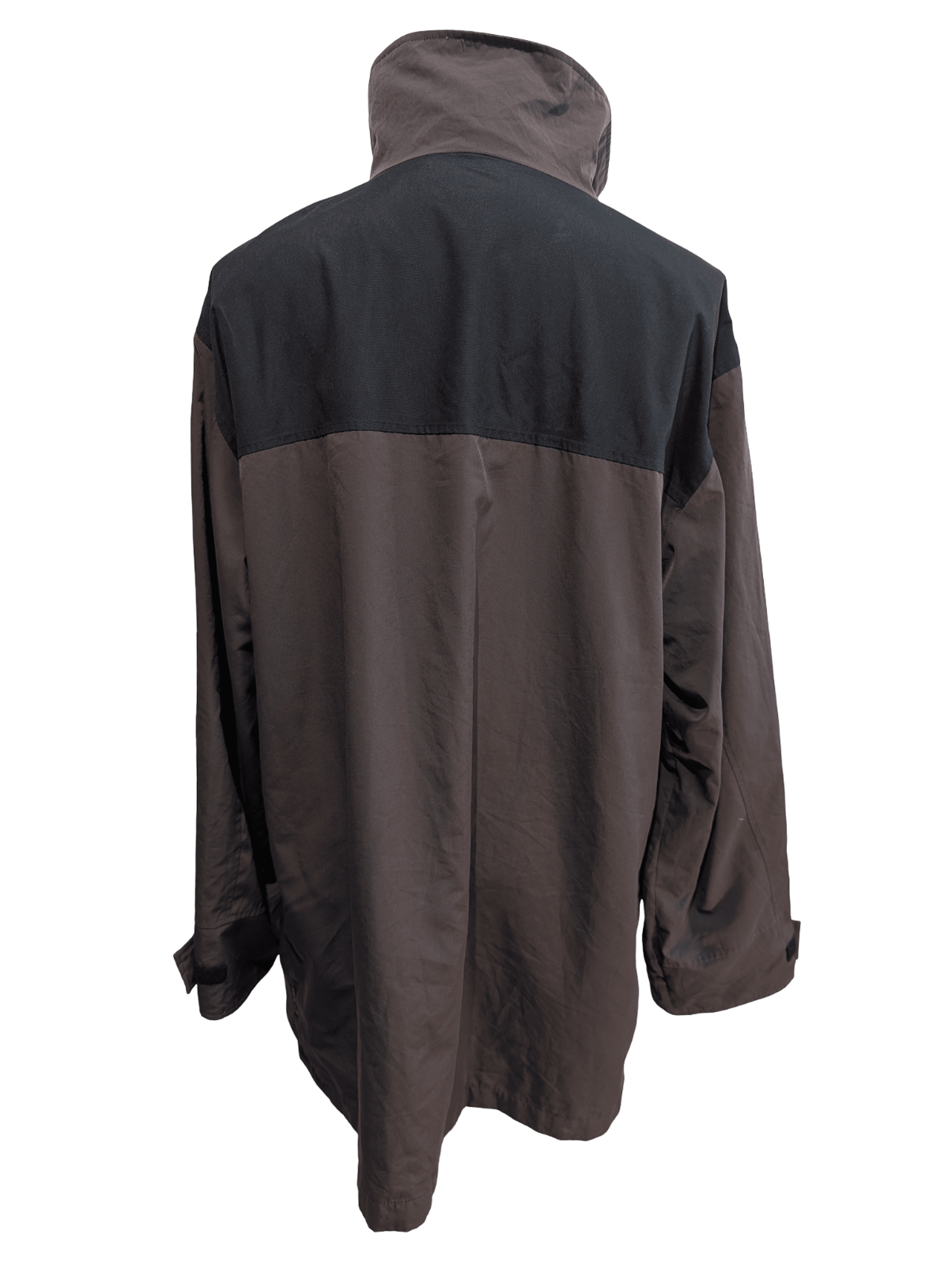 Doublure Manteau Armani Jeans 52 L/XL Bordeaux Noir Veste Liner Trench Chic 🧥