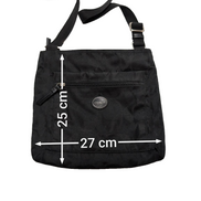 Sac Coach bandoulière en toile jacquard Signature noire