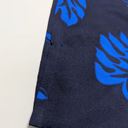 Chemise hawaïenne Création perroquets bleue manches courtes taille L #714 hawaii