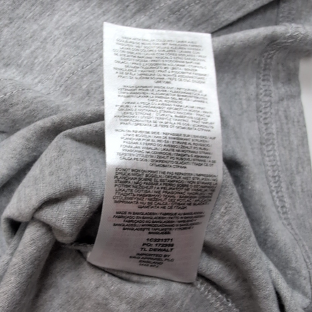 T-shirt Tokyo Laundry M Gris 100% Coton Neuf Étiquette Logo West Coast