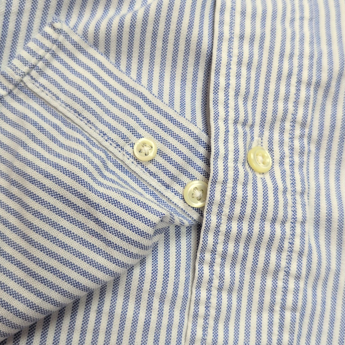 Chemise Polo Ralph Lauren 16 XS S Oxford Rayures Logo Marron Canada