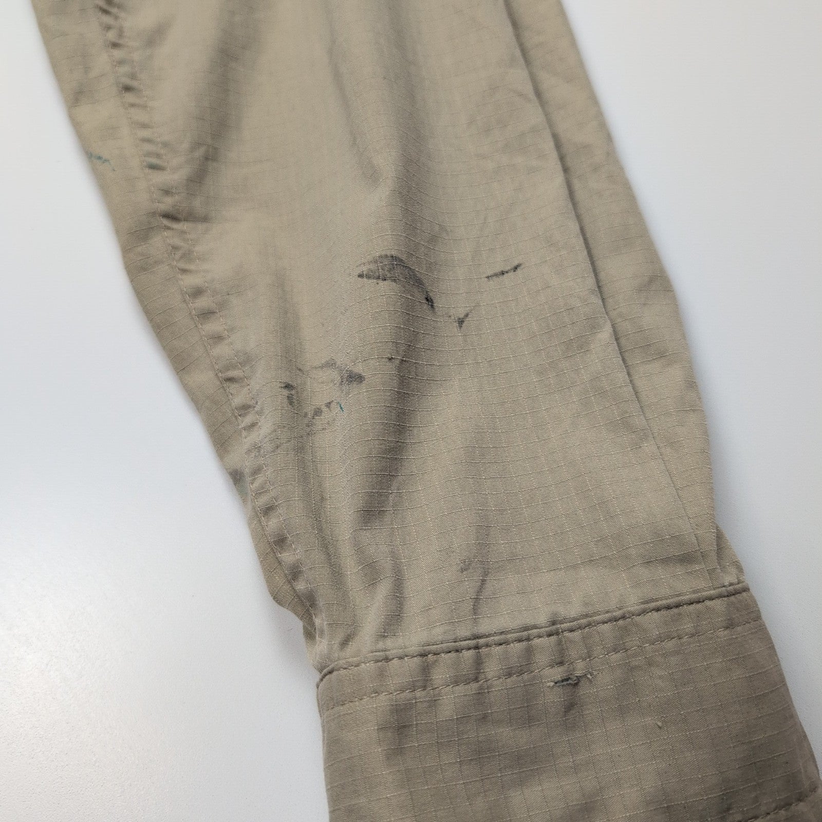 Chemise Carhartt XL Crème Ripstop Ventilée Workwear manches longues