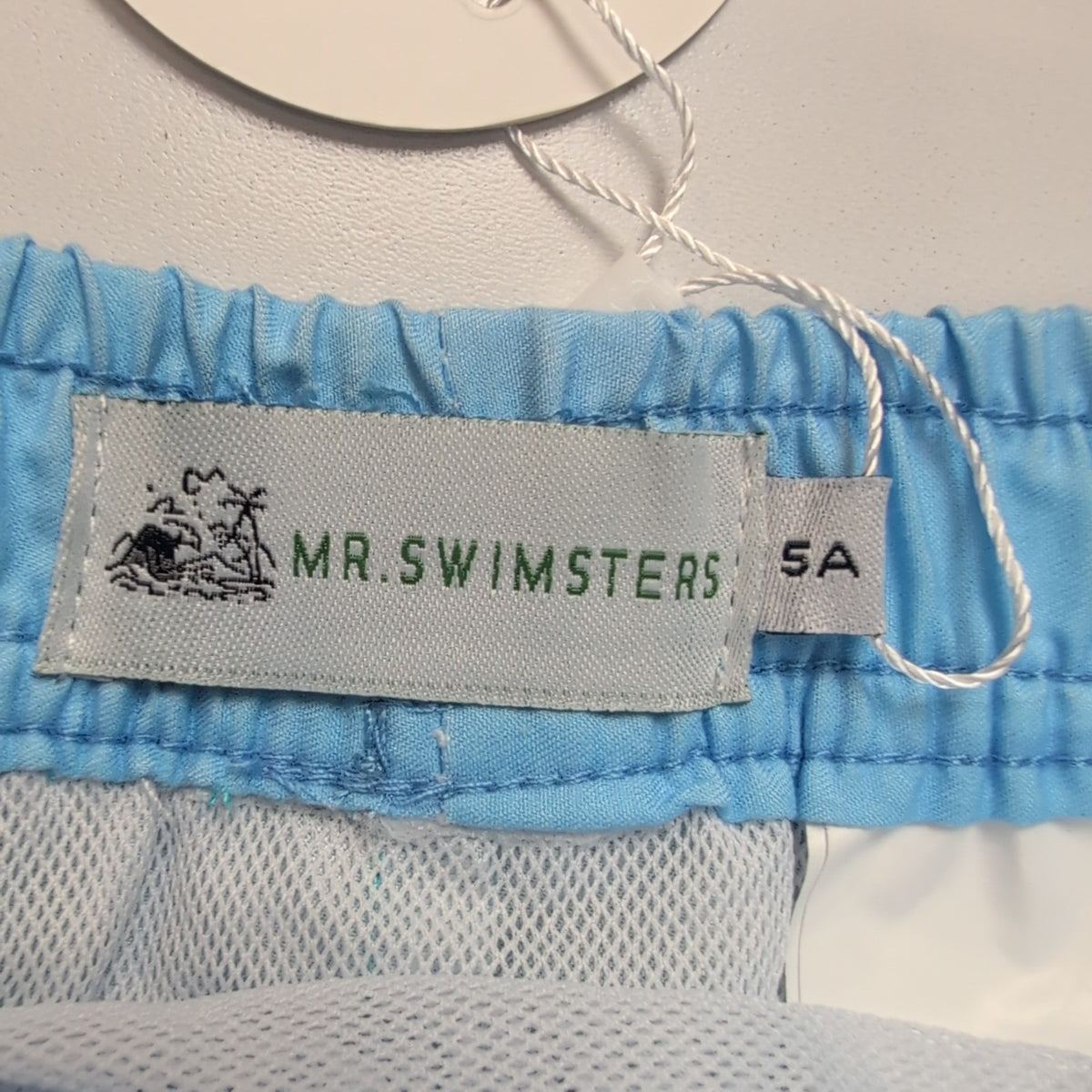 Short de Bain Enfant 5 Ans MR. Swimsters Vert Turquoise Palmier Neuf