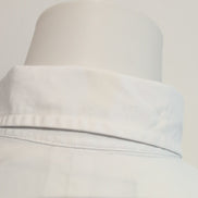 Chemise Ralph Lauren Classic Fit XL Blanc Uni Logo Bleu Marine manches longues