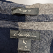 🏔️ Chemise EDDIE BAUER XL Flanelle Classic Fit Carreaux |303S