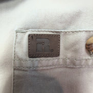Chemise Wrangler RIGGS beige crème taille XL uni manches longues