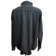 Chemise Wrangler Manches Longues Noire avec Poches Workwear Taille 2XL