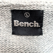 Gilet à capuche Bench gris maille Unisexe Taille L
