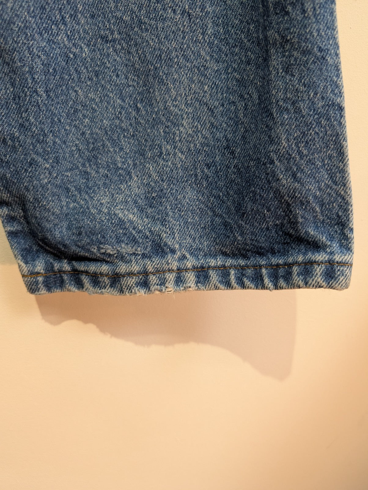 Jean Lee Vintage Regular Fit W29 L30 Bleu Denim Patiné Classic Straight