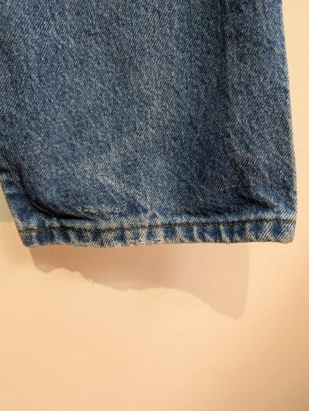 Jean Lee Vintage Regular Fit W29 L30 Bleu Denim Patiné Classic Straight