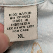 Chemise Hawaïenne Batik Bay Easy Care - Motif Tropical & Poissons - XL