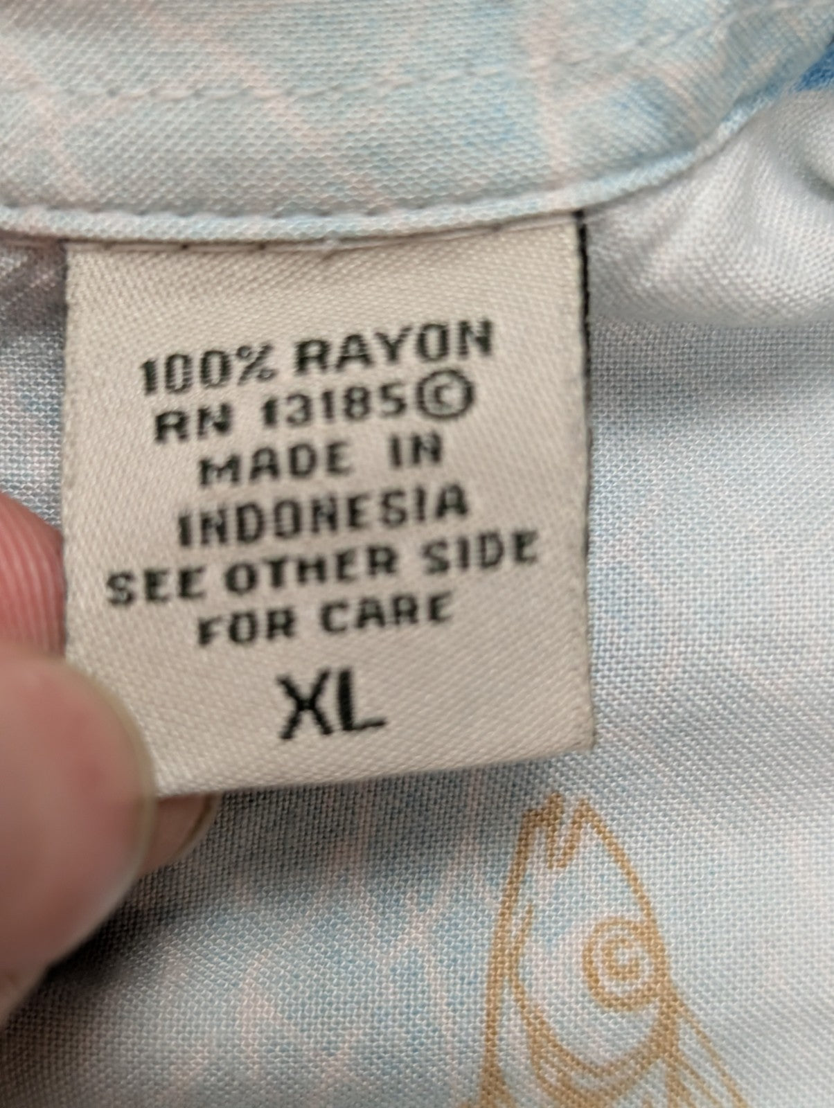 Chemise Hawaïenne Batik Bay Easy Care - Motif Tropical & Poissons - XL