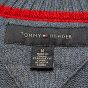 Gilet zippé Tommy Hilfiger vintage bleu homme taille M